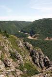 Looking across at the Cabot Trail