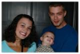 My son Cory and his beautiful family Angela and Connor