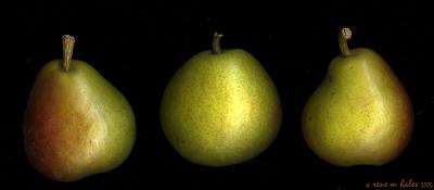3 little pears
