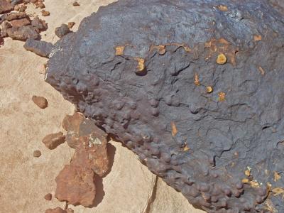 Crusty rock