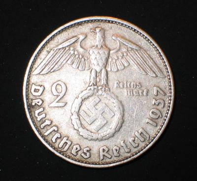 Nazi Coin Back