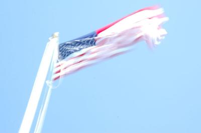 Flag With Longer Exposure