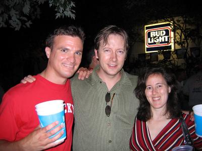Travis Morgan and Lesley