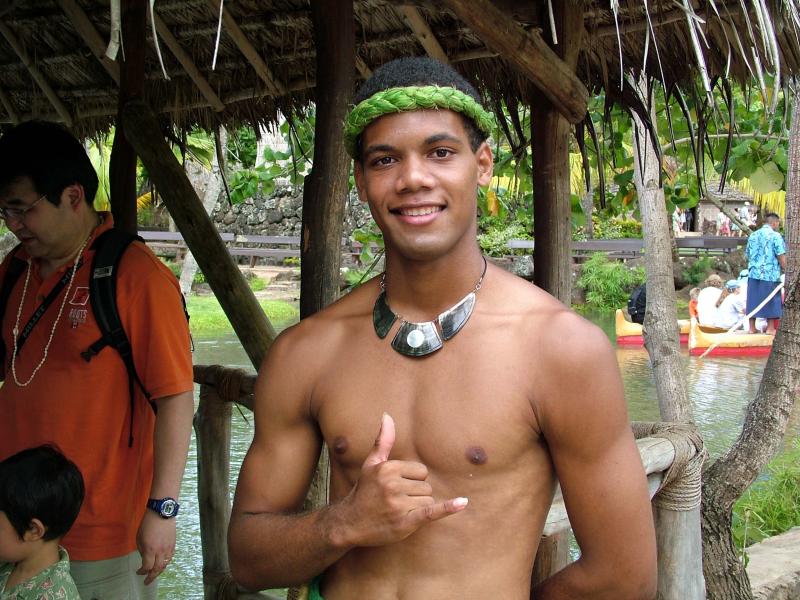 A Boy from the Islands of Tahiti