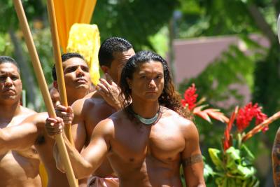 One of King Kamehameha's Warriors