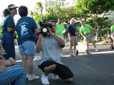 Cameraman at Work