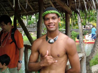A Boy from the Islands of Tahiti