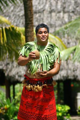 Samoan Man - Hmmm Coconut Juice.