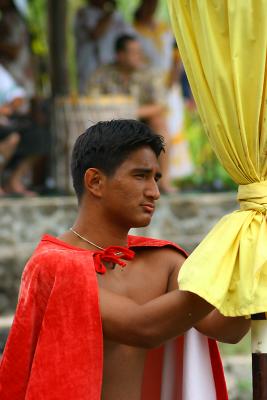 The Prince of Hawaiian Royal Court