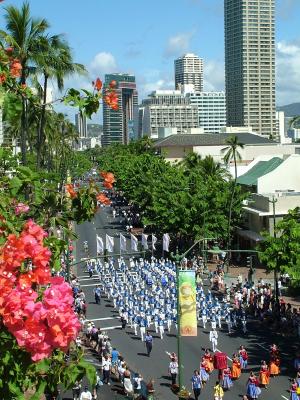 Major Parade in Waikiki