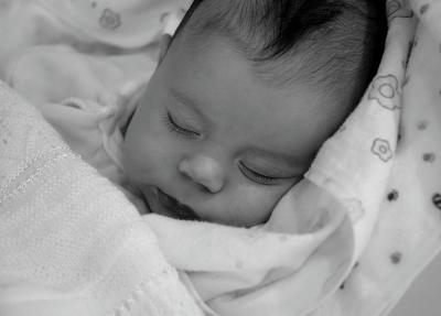 Catherine, deep sleep in Autumn