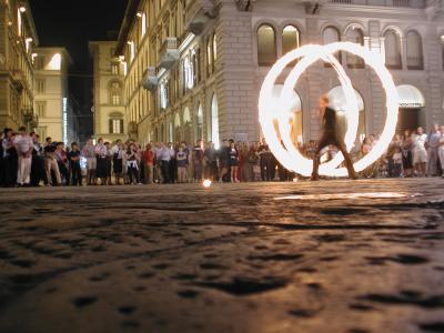 Street artist at risk