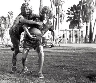 The Infamous Mud Football Game