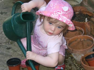 young gardener