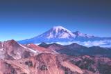 Mt Rainier, Old Snowy Mtn from ridge SW of Tieton Pk