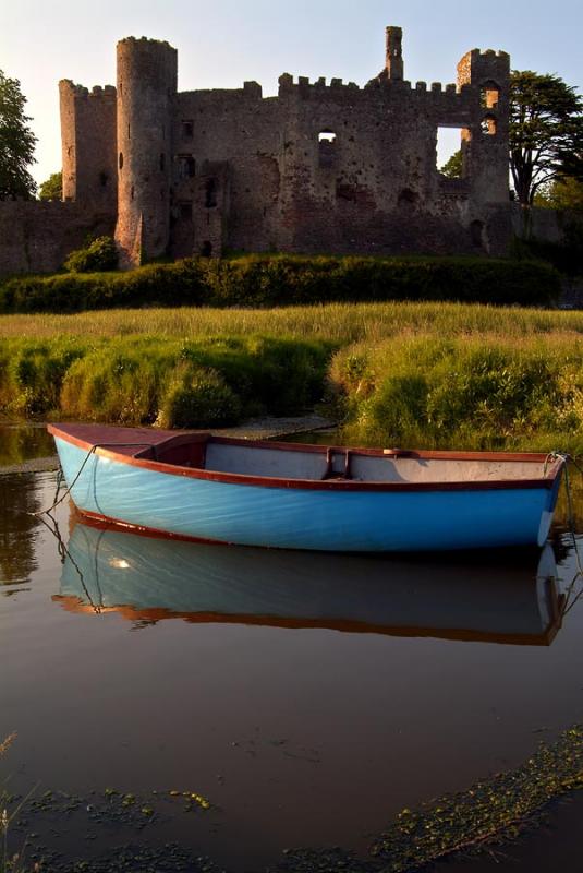 Laugharne Castle, Carmarthenshire Coast