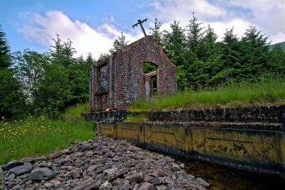 Old sluice, Beacons Reservoir