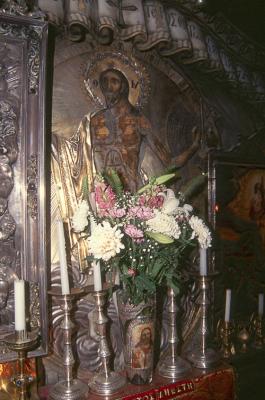 Inside the Tomb of the Holy Sepulcher