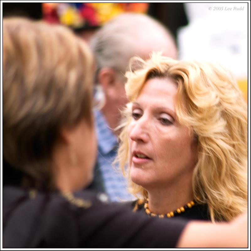 Framed Morris Lady