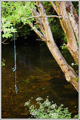 Swing over the river