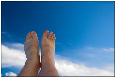 Blue Sky Thinking Feet