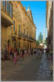Busy Street in Ciutadella