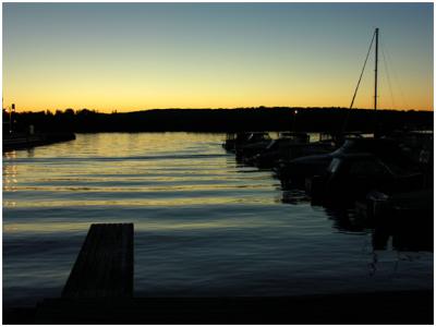 Sunset, Midland Harbour