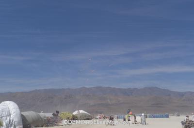 Dropping In on Burning Man