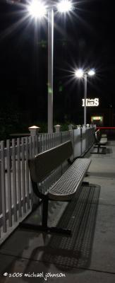 night bench