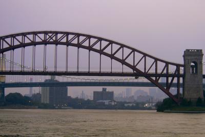 Arched bridge