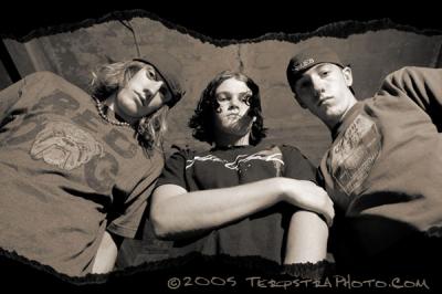 Hard Core Metal Band Above City Lights