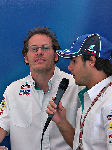 Jacques Villeneuve et Felipe Massa
