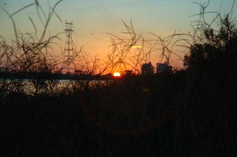 Sunset on the River