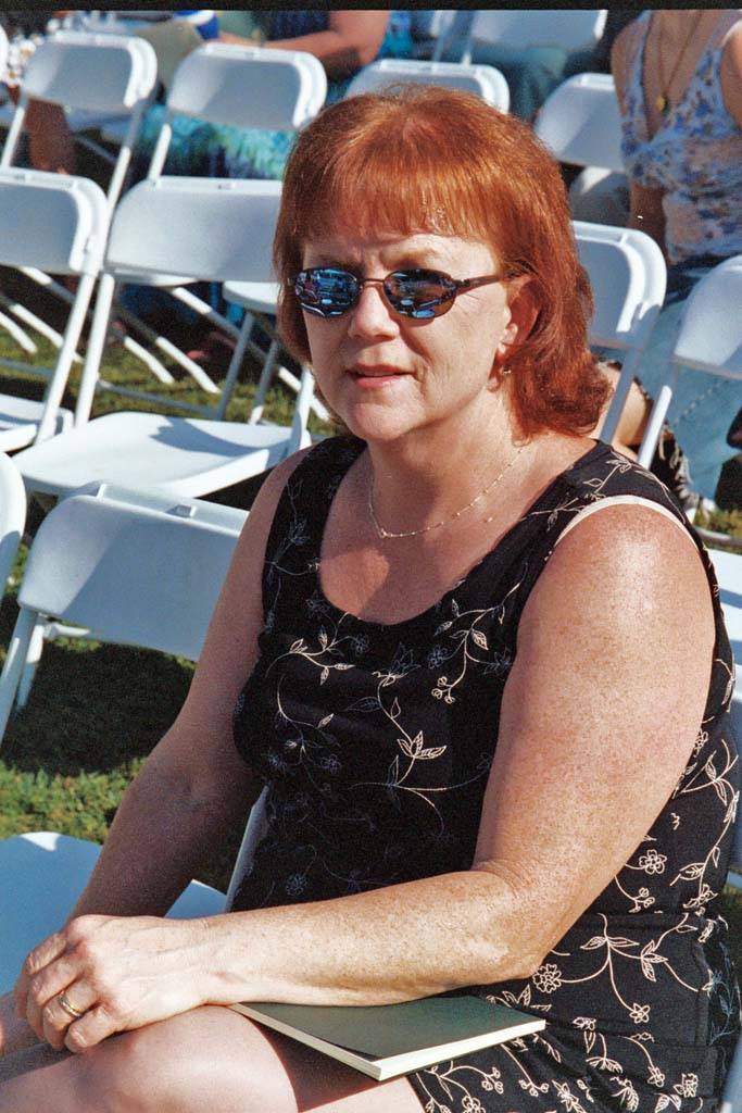 Gail at my son Adams college graduation  5/22/2003