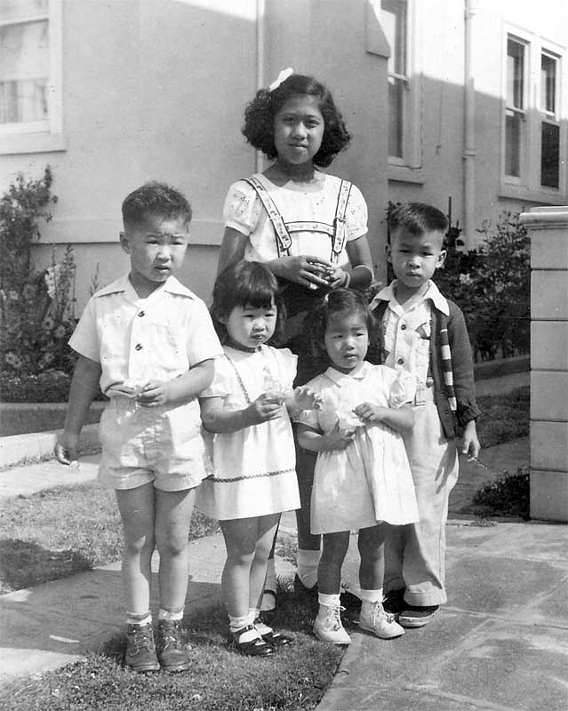 Noel, Donna, Stephanie?, Jeannette, and me August 19, 1951