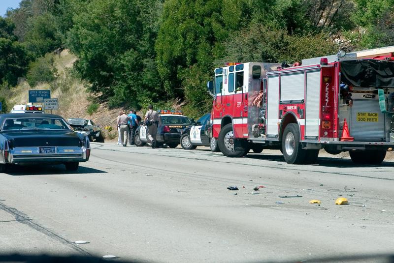 7/10/2005  Accident on 580 