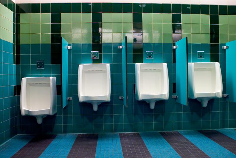 Urinals at Downtown Disney