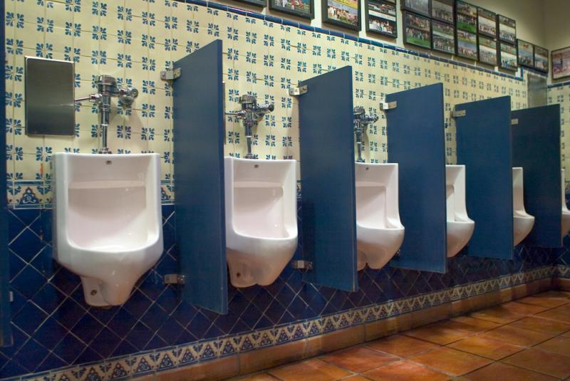 Urinals at Harris Ranch