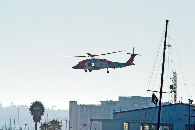HH-60J Jayhawk  taking off