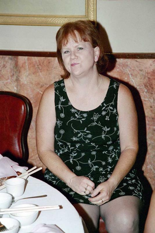 Gail at Florences luncheon  7/20/2003