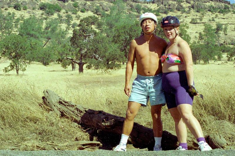 Elliot and Gail at Bidwell Park, Chico, California  1993
