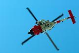 HH-60J Jayhawk flying overhead
