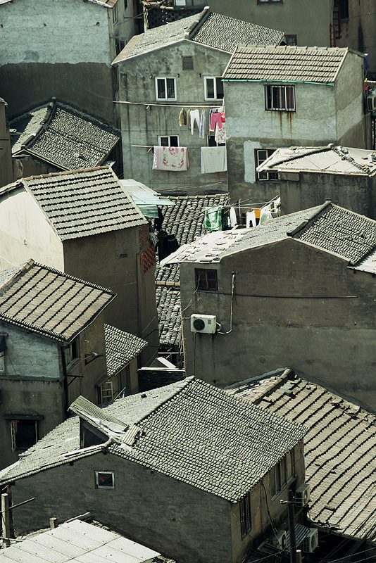 Rooftops, Shanghai, China, 2004
