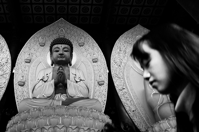 Peace of mind, Lingyin Temple, Hangzhou, China, 2005