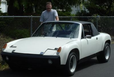 Jeff Hines with his new 914-6 GT Project