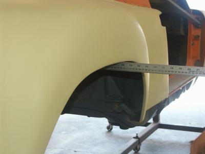 Rear Steel Flair Installed - RH Side - Photo 1