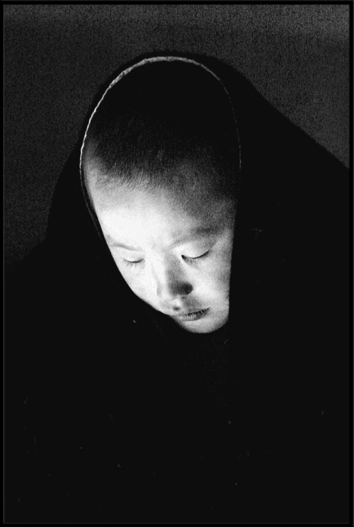 B/W Tibet