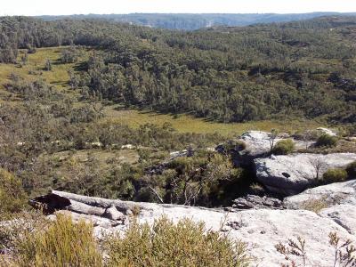 View west from Flat Top