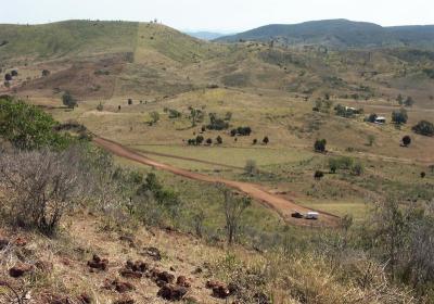 Typical landscape near Coalstoun Lakes
