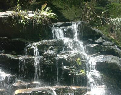 Cascade beside National Pass Track